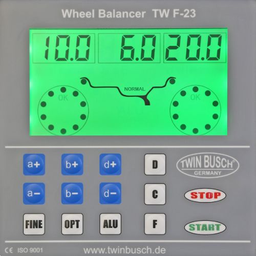 Equilibreuse de roue automatique - TW F-23