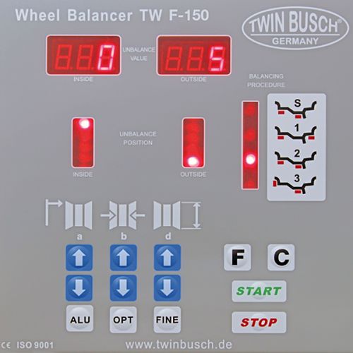 Equilibreuse de roue TW F-150