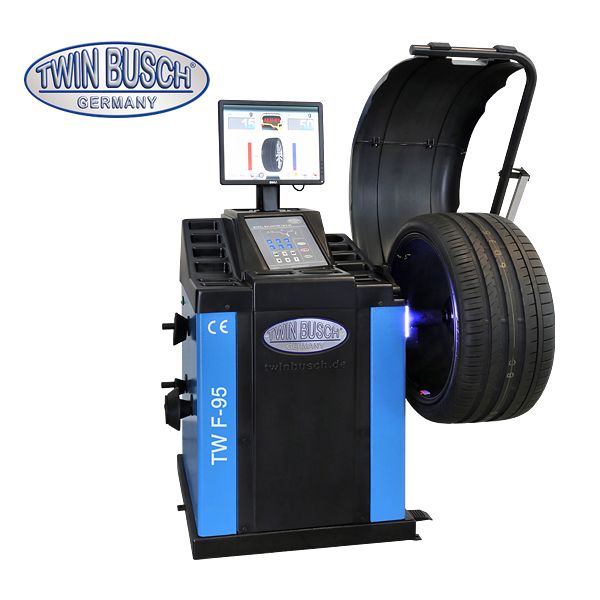 Equilibreuse roue automatique 3D pointeur laser 230 V / 90 W + Lève roue  semi-automatique - EQ